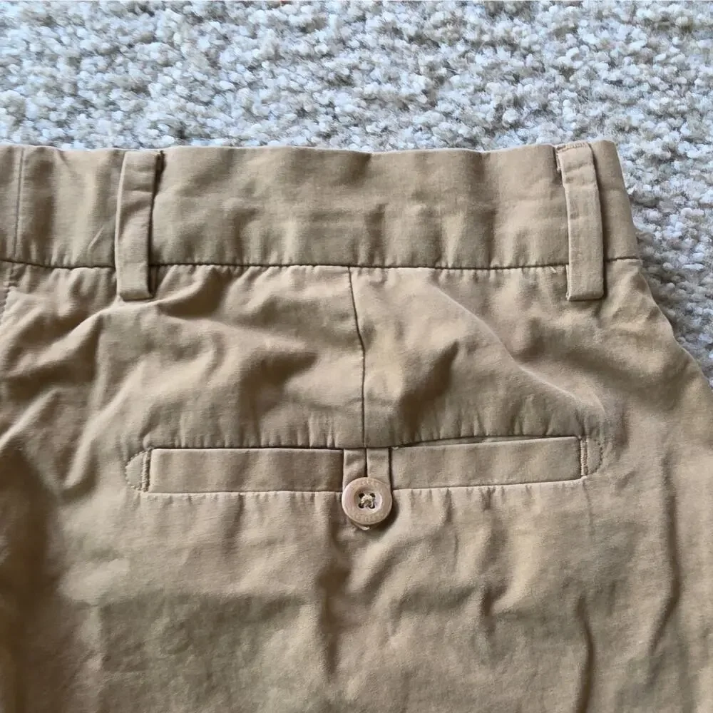 Banana Republic Beige Khaki Chino Pants - Men's Size 32 X 30 Stretch
